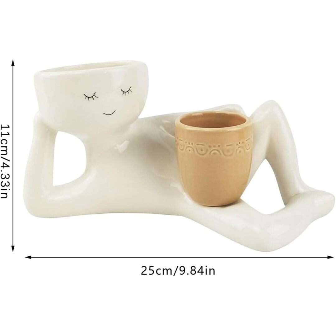 Delyrot Happy Pot™ – Double Succulent Planter